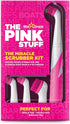 Stardrops - The Pink Stuff - The Miracle Scrubber Kit - 4 Cleaning Brush Heads...