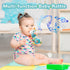 Baby Montessori Sensory Teething Toys for 3-6 6-12 Months, Food Grade Baby Teether, Newborn Infant Rattle Toys, Baby Shower Gifts, Learning Educat...