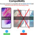 amFilm (3 Pack) Compatible with Samsung Galaxy S21 FE(Fan Edition 5G 2021) Tempered Glass Screen Protector with Easy Installation Kit, HD Clear, C...