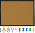 OWLKELA 14.6 X 11 Inch Cork Board Bulletin Board, Wall-Mounted Presentation, Message Notice Pin Board, Perfect for Office & Home Decor, School, Cu...