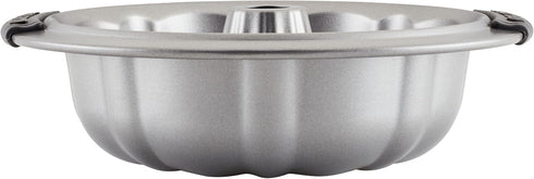 Anolon Advanced Nonstick Fluted Mold Baking Pan, 9.5 Inch, Gray, Carbon Steel...