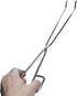 EISCO Crucible Tong, 13 Inch - Straight, Extra Long - Stainless Steel - For Furnace Use...