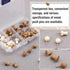 Push Pins, Thumb Tacks, Decorative Push Pins for Cork Board Wooden Thumb Tacks for Wall Hangings, Bulletin Boards, Maps, Photos, and Home Office C...