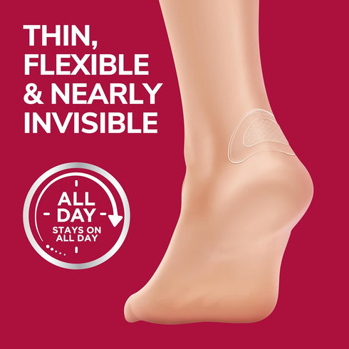 Dr. Scholl's BLISTER CUSHIONS Seal & Heal Bandage with Hydrogel Technology, 8 ct // Immediate & All-Day Pain Relief, Thin, Flexible & Nearly Invis...