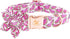Elegant little tail Dog Collar with Flower, Watermelon Print Pet Collar Flower Dog Collar Summer Cute Dog Collar Adjustable Dog Collar for Large D...