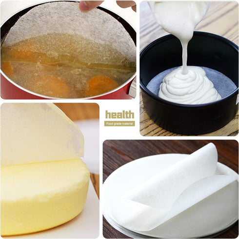 Parchment Paper Baking Circles Set - 4 inch, 7 inch, 9 inch Non-Stick Round Baking Paper....