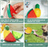 T'CHAQUE 3 Pcs/Pack Dog Cooling Chew Toys, Frozen Teething Toy for Puppies, Summer Interactive Squeaky Toys, Small and Medium Pet Treat Training T...