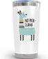 KLUBI Llama Gifts for Women 20 Ounce Mug - No Prob Llama Tumbler with Straw Lama Cup Gift for Mom from Daughter...