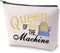 ZJXHPO Casino Cosmetic Bag Casino Gambling Lover Gift Queen Of The Machine Makeup Bag Slot Gambling Lucky Gift (Queen Machine)......