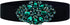 E-Clover Fashion Floral Rhinestone Buckle Women's Elastic Waist Cinch Belt for Dress for Waist Size 25''-32''...