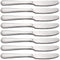WenYing Heavy Duty Dinner Knives Set of 8 Stainless Steel Butter Knife Spreader Cheese Knife Table Knifes Silverware Butterknives, 9.05 Inch...