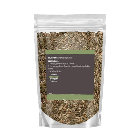 Birch & Meadow 8 oz Mugwort Leaf Cut and Sifted, Herbal Tea, Easy to Make...