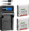 Kastar Battery (X2) & LCD USB Charger for NP-40 and Exilim Z400 FC100 FC150 FC160S P505 P600 P700 Z100 Z1000 Z1050 Z1080 Z1200 Z200 Z30 Z300 Z40 Z...
