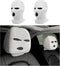 2 PCS Car Headrest Cover, Personalized Funny Car Seat Full Face Mask, Ski Mask Wrap Protection for Auto Front Seat Rest Decoration, Universal Inte...