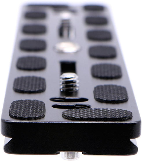 PU-200 200mm Universal Lengthened Quick Release Plate Slide Rail with D-Ring Screw for Tripod Ball Head DSLR Camera, Arca-Swiss Compatible...