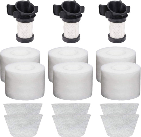 Extolife Replacement Filters for Shark ION Flex DuoClean X30 X40 F60 F80 IF200 IF201 IF202 IF205 IF251 IF252 IF281 IF282 IF285 UF280 IC205 IR70 IR...