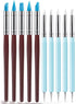Yagugu Silicone Clay Sculpting Tool - 10Pcs Modeling Dotting Tool for Pottery Craft, Rock, Nail, Blending, Drawing...