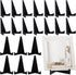 Bucherry 20 Pcs Triangle Acrylic Easel Stands for Display Mini Picture Frame Stand Plate Holders Photo Holder Stand for Picture Card Weddings Home...