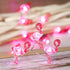 Pink Flamingo String Lights Battery Operated with Remote Fairy Lights 10ft 30LEDs USB Plug in Summer Tropic Themed Flamingo Decor Lights for Home ...