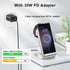 Wireless Charging Station for Samsung - Fast Charging Wireless Charger for Galaxy S23 Ultra/S23/S23+/Z Flip/Fold 5/4/3/iphone/Android Phones, Gala...