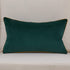 Avigers 12 x 20 Inch Teal Gold Leather Striped Lines Velvet Cushion Case Luxury Modern Throw Pillow Cover Decorative Pillow for Couch Living Room ...