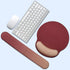 Keyboard Wrist Rest - Sets of Hand Pads for Computer or Office, Ergonomic Mouse Pad with Wrist Support, Padded Mouse Pad Set, Desktop Wrist Rest, ...