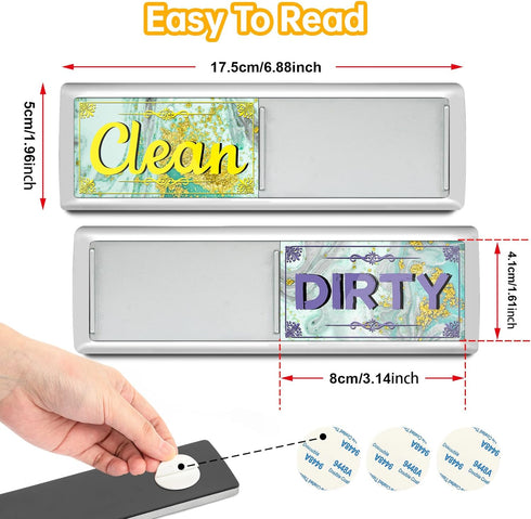 psler Dishwasher-Magnet Clean Dirty Sign - Dirty Clean Dishwasher Magnet,Clean Dirty Sign,Dishwasher Sign for Home & Kitchen Decor and Accessories...