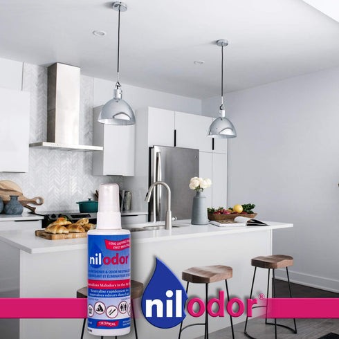 Air Freshener and Odor Neutralizer - Eliminates Odors from Pets, Smoke, Garbage, Kitchen and Sportwear (Tropical, Spray)...