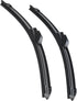 OEM QUALITY Premium All-Season Windshield Wiper Blades,Pack of 2 Durable Stable And Quiet Windshield Wiper Blades,Automotive Replacement Winshield...