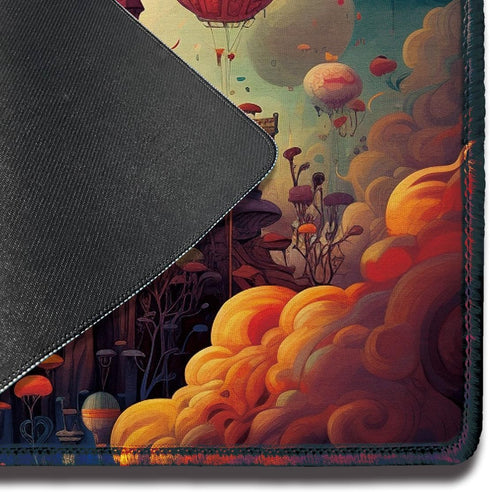 Dreamy Fantastic Landscape Design, Computer Mouse Pad Cool Gaming Mouse Pad Small Size Mouse Pad, 26x21cm...