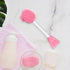 Silicone Face Scrubber Face Mask Brush Exfoliating Lip Brush Cleansing Brush Facial Cleansing/Wash Brush Exfoliator Blackhead Skin Care Tool Makeu...