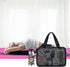 Moyad Mesh Shower Caddy Portable Toiletry Tote Gym Bag for College Dorm Bathroom (Black Large)...