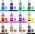 Alcohol Ink Set - 12 x 0.35oz Colors Alcohol Based Ink for Epoxy Resin Painting, Resin Petri Dish Making, Resin Art - Concentrated Alcohol Paint C...