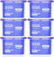 CLEVAST Moisture Absorbers Boxes 6 Pack, Dehumidifier Boxes for Damp Closet, Unscented Humidity Absorber in Wardrobes, Bedrooms, Bathrooms(280g/pa...