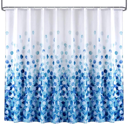ARICHOMY Shower Curtain, Polyester Farmhouse Shower Curtain Set Bathroom Fabric Fall Curtains Waterproof Colorful Funny with Standard Size 72 by 7...