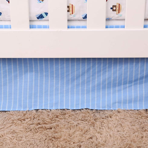 Brandream Crib Sheets for Boys Toddler Sheet Car Balls Rocket Dinosaur Boat Airplane Design Education Collection 100% Cotton Nursery Bed Sheet Set...