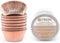 Gifbera Rose Gold Foil Cupcake Liners Standard Baking Cups Muffin Wrappers for Wedding Birthday, 200-Count...