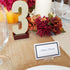 OnFireGuy 24pcs Place Card Holder Display Stands | 1.25" Acrylic Card Holders for Wedding Place Cards Table Numbers Product Labels Slotted Card St...