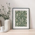 32 Sheets Sage Green Floral Pattern Paper Greenery Scrapbook Specialty Paper Eucalyptus Leaves Double Sided Craft Paper For DIY Card Making Photo ...