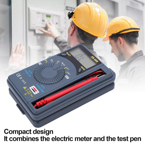 Multimeter, Volt Meter Pocket Digital Display Screen Large Range for Measuring Voltage Resistance Current for Automotive...