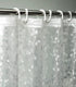 AooHome 36x72 Inch Stall Size Shower Curtain Liner, EVA Shower Curtain 3D Pebble Pattern with 3 Bottom Magnets, Heavy Duty, Water Repellent, Semi ...