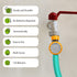 Mechanical Watering Hose Timer, Drip Irrigation Sprinkler Timer Outdoor Garden Irrigation Controller Timer, Watering Timer for Up to 2 Hours...