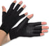 Donfri Copper Infused Compression Arthritis Gloves, Fingerless Carpal Tunnel Pain Relief Gloves For Man Women, Hand Support Wrist Brace for Rheuma...