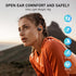 MAIRDI Air Conduction Headphone Wireless, Bluetooth 5.3 Open Ear Headphone with Microphone, 10H Playtime, Sport Headphone for Running Bicycling Cl...