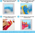 BAYLAY Halloween Window Clings - 10 Sheets Halloween Window StickersDouble Sided Halloween Window Decorations Hallween Window Clings for Class Hal...