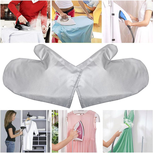 Garment Steamer Ironing Gloves Mitt Anti Steam Gloves Durable Heat Resistant Waterproof Protective Ironing Glove for Steaming Clothes...