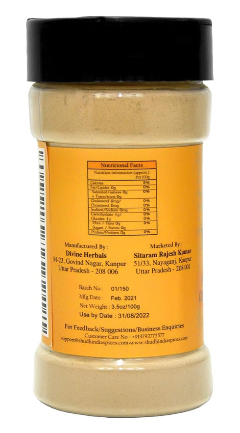 Shudh India Amchur (Mango) Ground Powder Spice ~ All Natural | Salt-Free | Vegan | No Colors | Gluten Friendly | NON-GMO | Indian Origin (Amchur P...