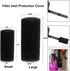 6PCS Pre Filter Sponge Aquarium Filter Intake Cover Aquarium Filter Sponge Foam Rolls Accessories for Aquarium Fish Tank, Large Hole,6PC-Large...