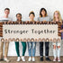 82ft Back to School Diversity Bulletin Board Borders Set Equality Growth Skin Tone Hands Hearts Border Trim for School Classroom Sunday School Off...