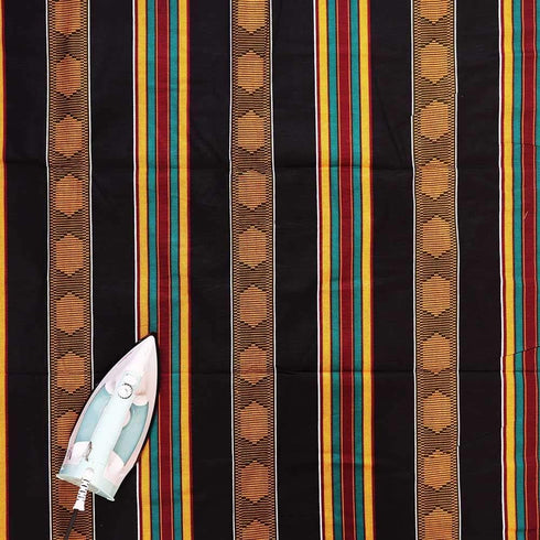 African Kente Print Fabric (1 Yard) Kente African Print Fabric Cotton 44" Wide Head wrap Head tie Scarf, Choir, African Dance, Black History Month...